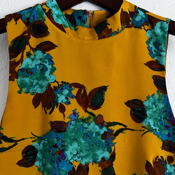 Gorgeous Smock Neck A Line Dress - Picture 2 of 8